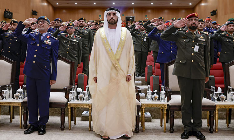 Hamdan is Present at the Zayed II Military College’s Graduation Ceremony in Al Ain