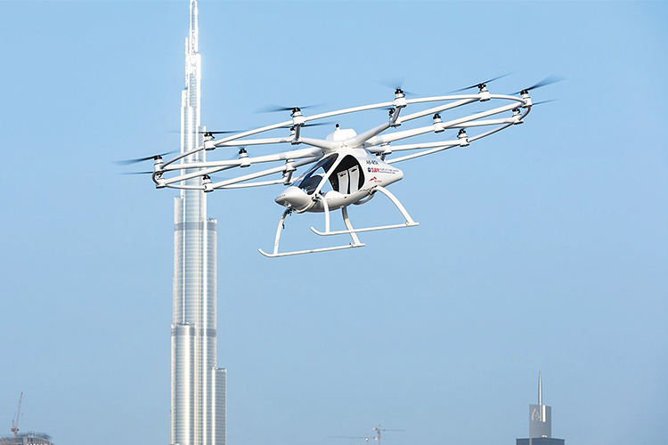 This Year, Dubai will Start Building its First Air Taxi Station