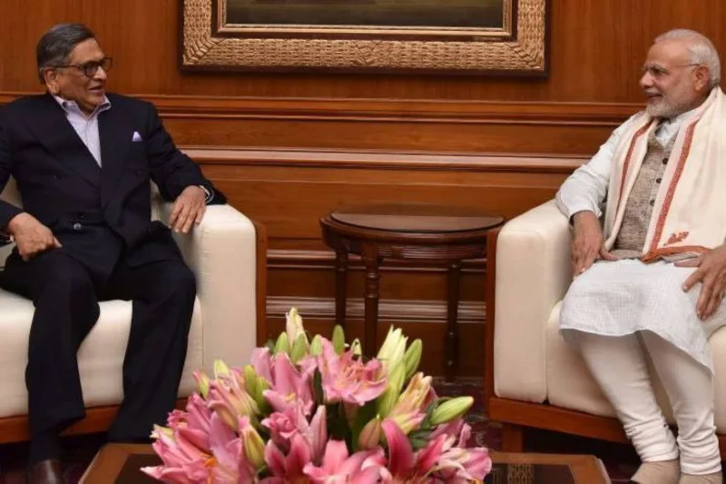 Karnataka’s former Chief Minister dies, and Modi Leads the Honors