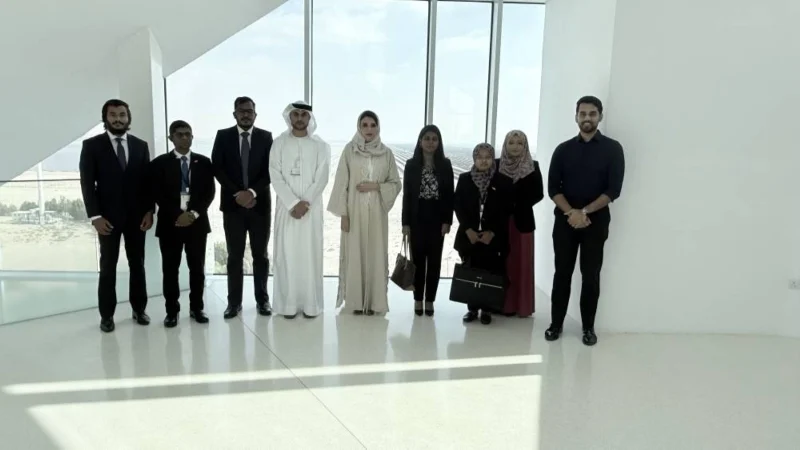 A Team from the Maldives Visits the Sustainability Center at DEWA