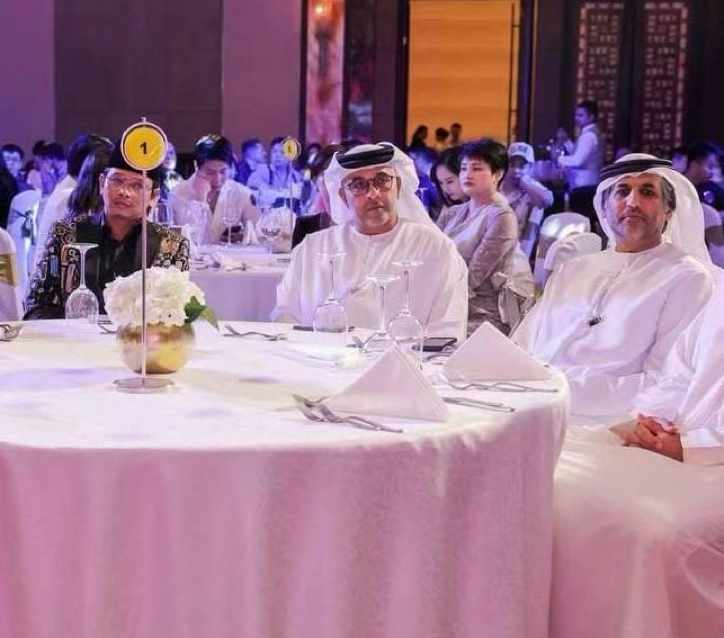 IMPERIAL New Years Greetings 2025 from H.E Datuk Yuro TY, Sheikh Mohamad AlNuaimi, and H.E Obaid Almaazmi
