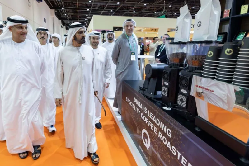 Sheikh Mohammed Attends the World of Coffee 2025 Event in Dubai