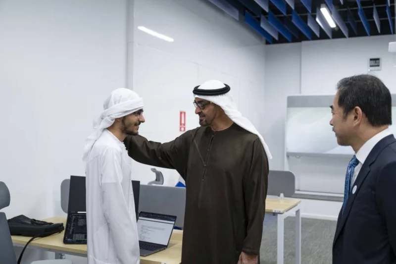 Mohamed Bin Zayed University of Artificial Intelligence is Visited by the President