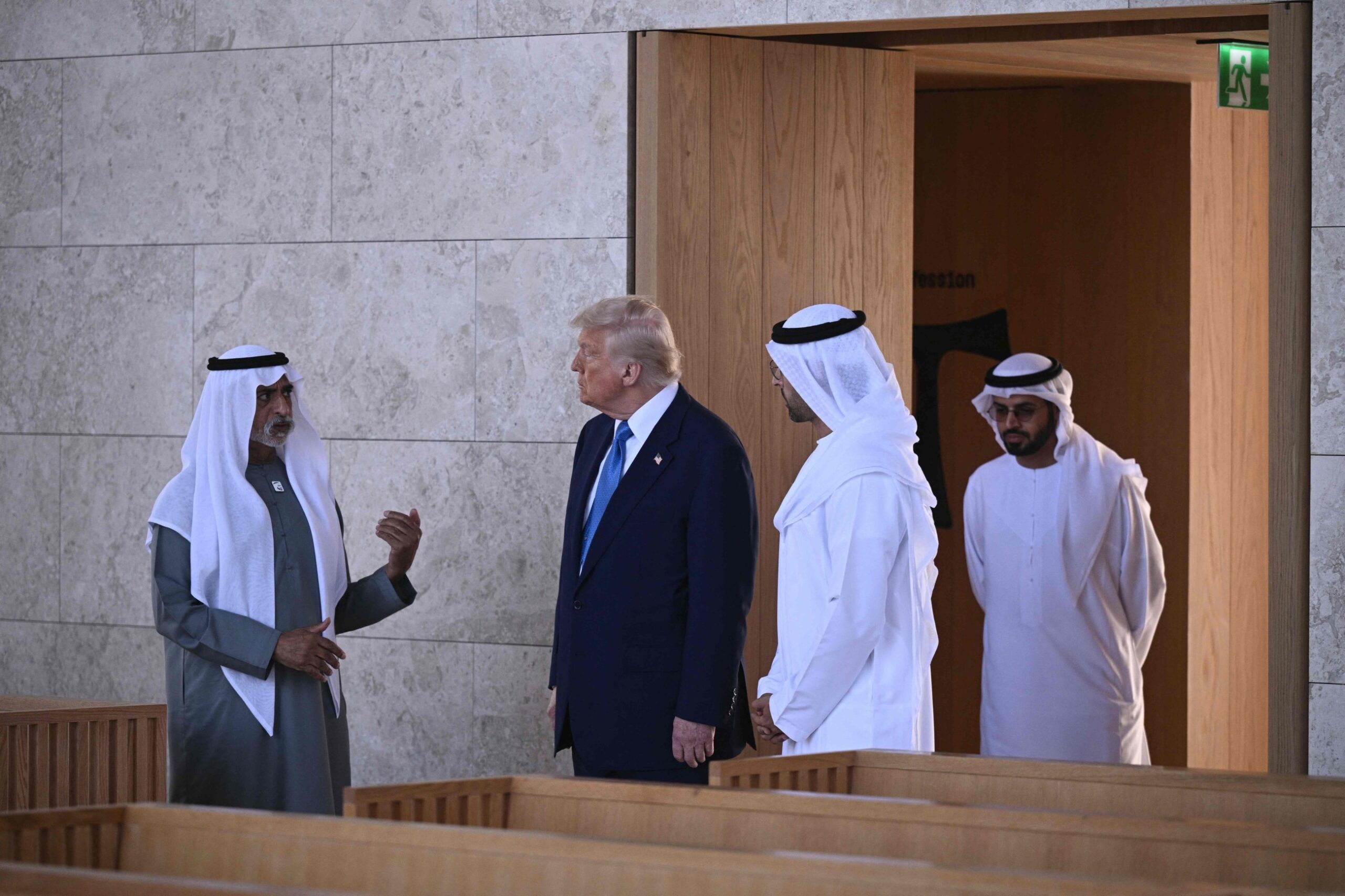 The Abrahamic Family House in Abu Dhabi is Visited by The US President