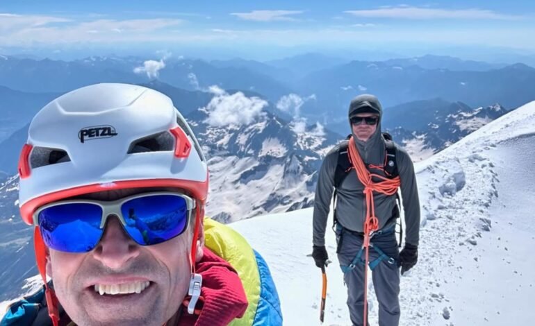 A British Climber sets a New Record by Reaching the 19th Summit of Everest