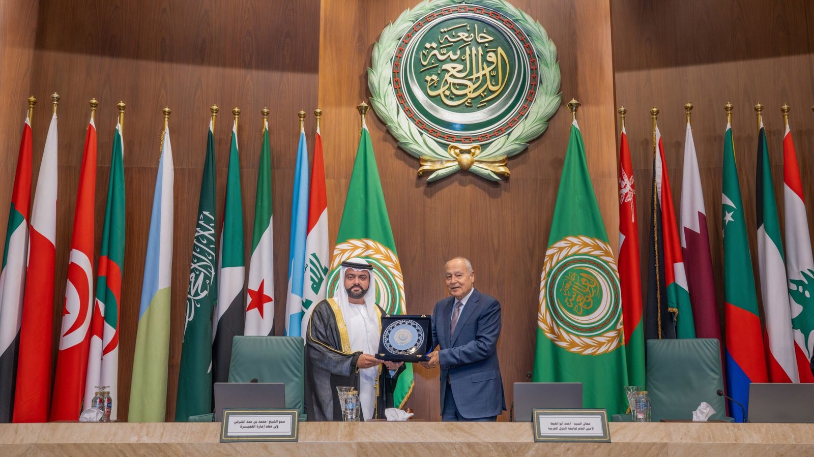 Fujairah CP Received the Arab League’s Outstanding Arab Personality Award in the Interest of Sustainable Development