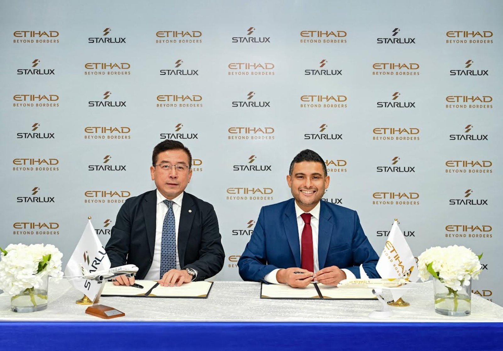 STARLUX Airlines and Etihad Airways Negotiate a Codeshare Agreement