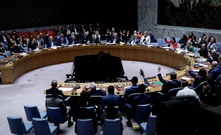 The US Vetoes a UN Security Council Resolution Calling for a Ceasefire in Gaza