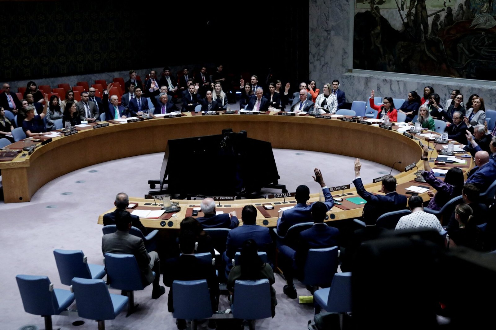 The US Vetoes a UN Security Council Resolution Calling for a Ceasefire in Gaza
