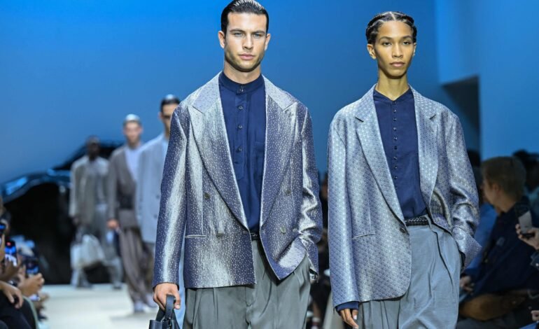 Milan Fashion Week is a Showcase for Giorgio Armani’s Creations
