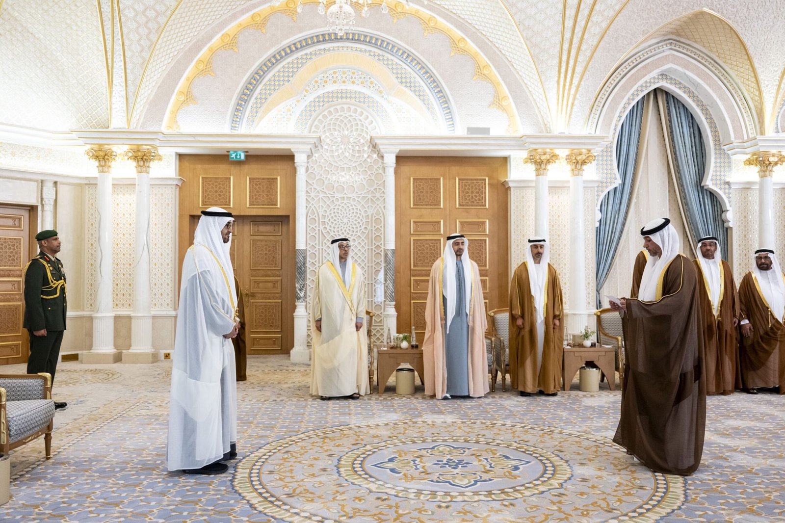 The President Observes the Oath-Taking of the UAE Ambassador to Brazil and Accepts the Credentials of new Envoys