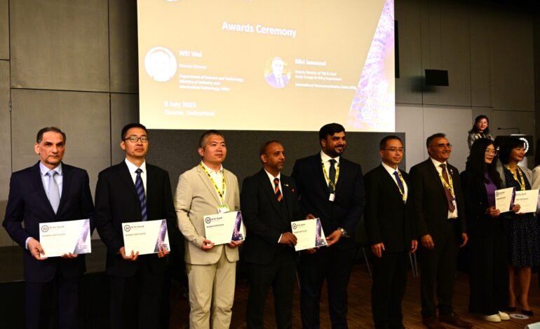 Winner of the ITU Innovation Award Palm and Piano are Celebrated in Dubai Culture