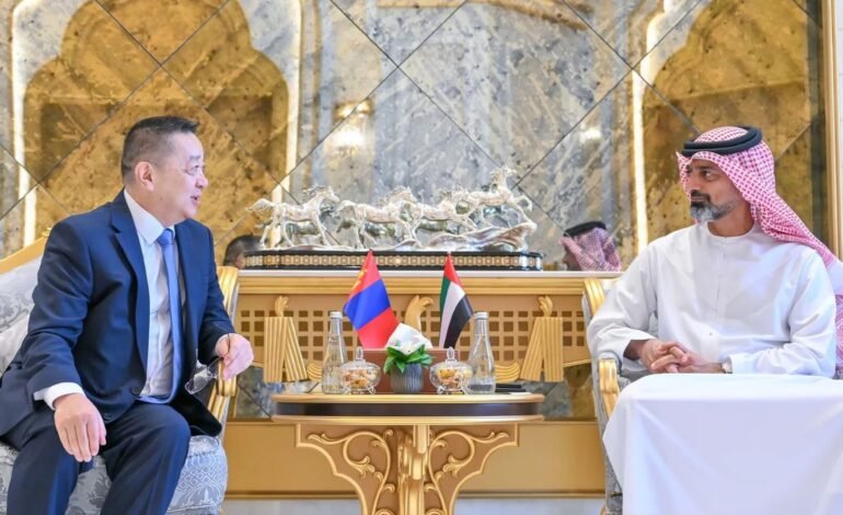 Mongolia and Ajman Talk About their Connections