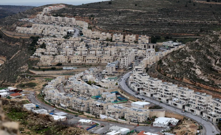 A Settlement Plan is Introduced by Israel to Split the West Bank and “Bury” the Concept of a Palestinian State