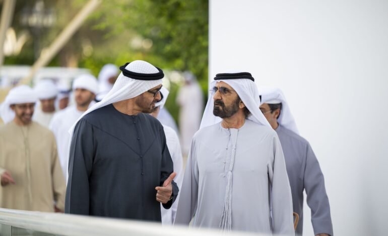 UAE Leaders Talk About Matters of National Importance