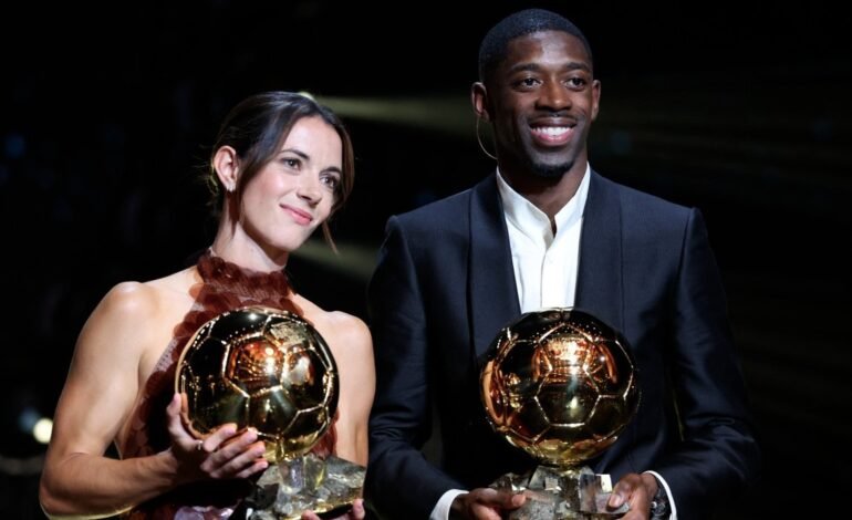 Ousmane Dembele of PSG Won The Men’s Ballon d’Or