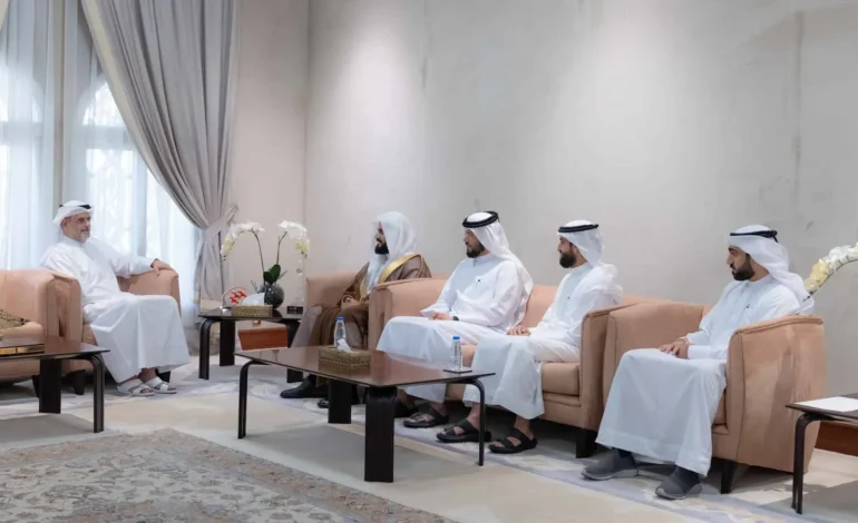 Reciter Al Kurdi is Given to The Crown Prince of Sharjah
