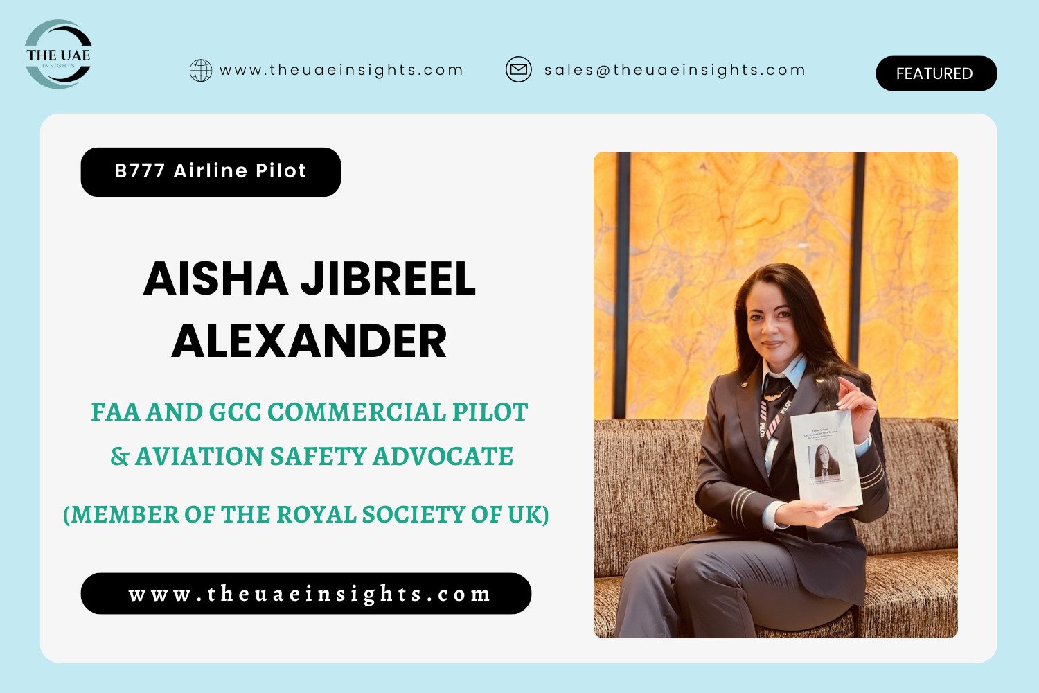 Aisha Jibreel Alexander: Fostering Aviation Safety and the Role of Women in Aviation
