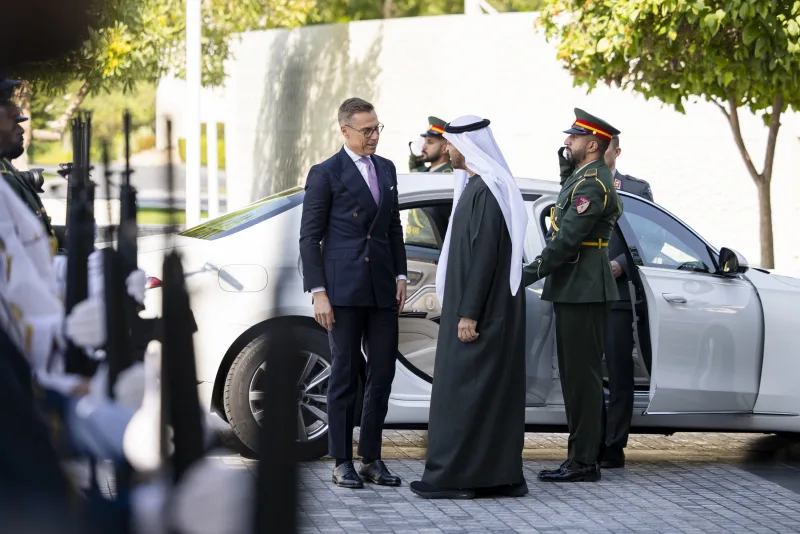 The Presidents of Finland And the UAE Look into Methods to Improve Bilateral Relations