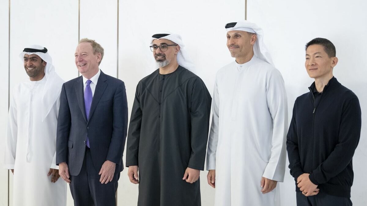 Sheikh Khaled Analyzes Microsoft’s Intentions of Investing $15.2 Billion in the UAE