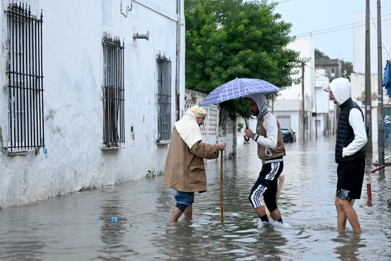 Four People are Killed by Floods as Tunisia Experiences its Most Intense Rain in Decades