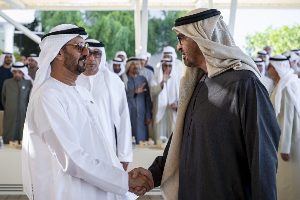 The President of the UAE Meets With Those who are Taking Part in the ...