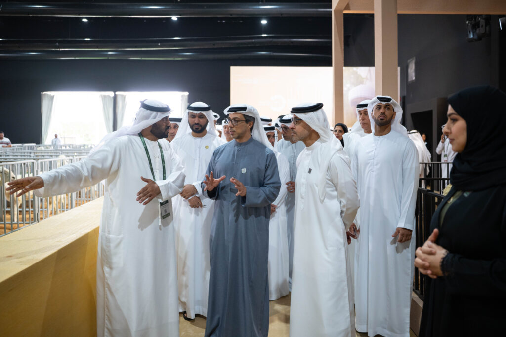 Reading Ruler Software In Al Ain, Sheikh Mansour Observes the EACE 2026 Launch