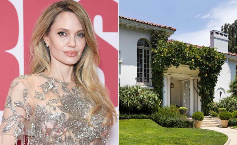 Angelina Jolie is Selling Her House in Los Angeles