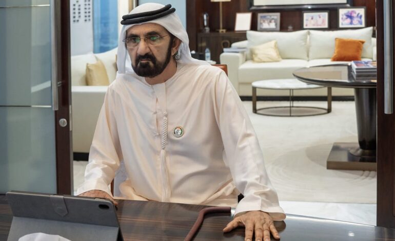 Sheikh Mohammed Supports the Development of an Artificial Intelligence and Data Agency