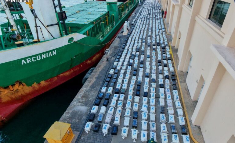 Dubai Customs Intelligence Leads to the Seizure of a Large Cocaine cargo Bound for an African Country