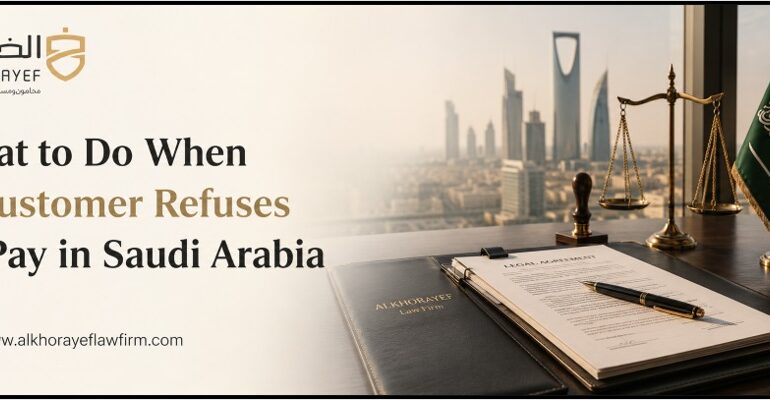 What to Do When a Customer Refuses to Pay in Saudi Arabia
