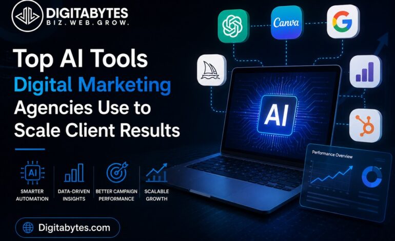 Top AI Tools Digital Marketing Agencies Use to Scale Client Results