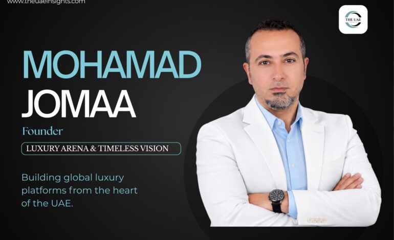 Mohamad Jomaa: Turning the UAE Into a Launchpad for Global Luxury