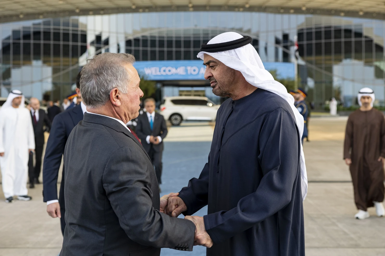 Jordan King, President Of the UAE, Talks on Regional Developments
