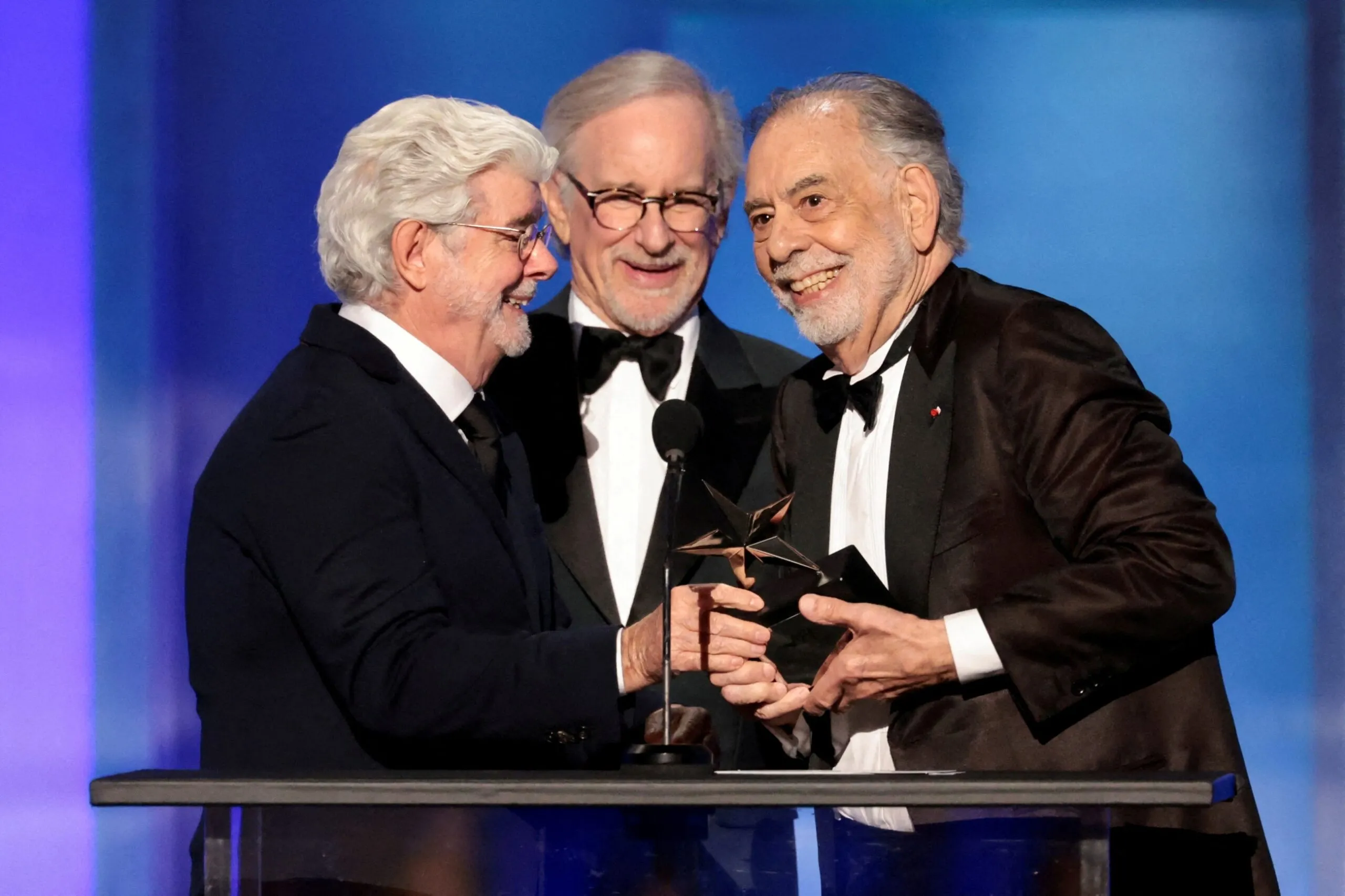 Receiving The AFI Life Achievement Award is Francis Ford Coppola