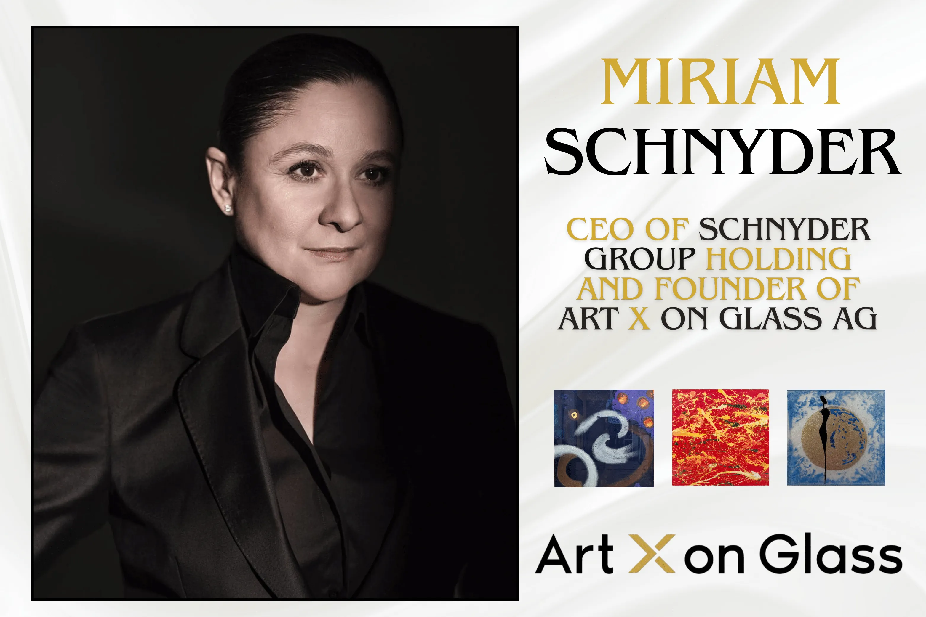 Blending Entrepreneurship With Passion For Glass Painting and Beyond At Art X on Glass AG: Miriam Schnyder