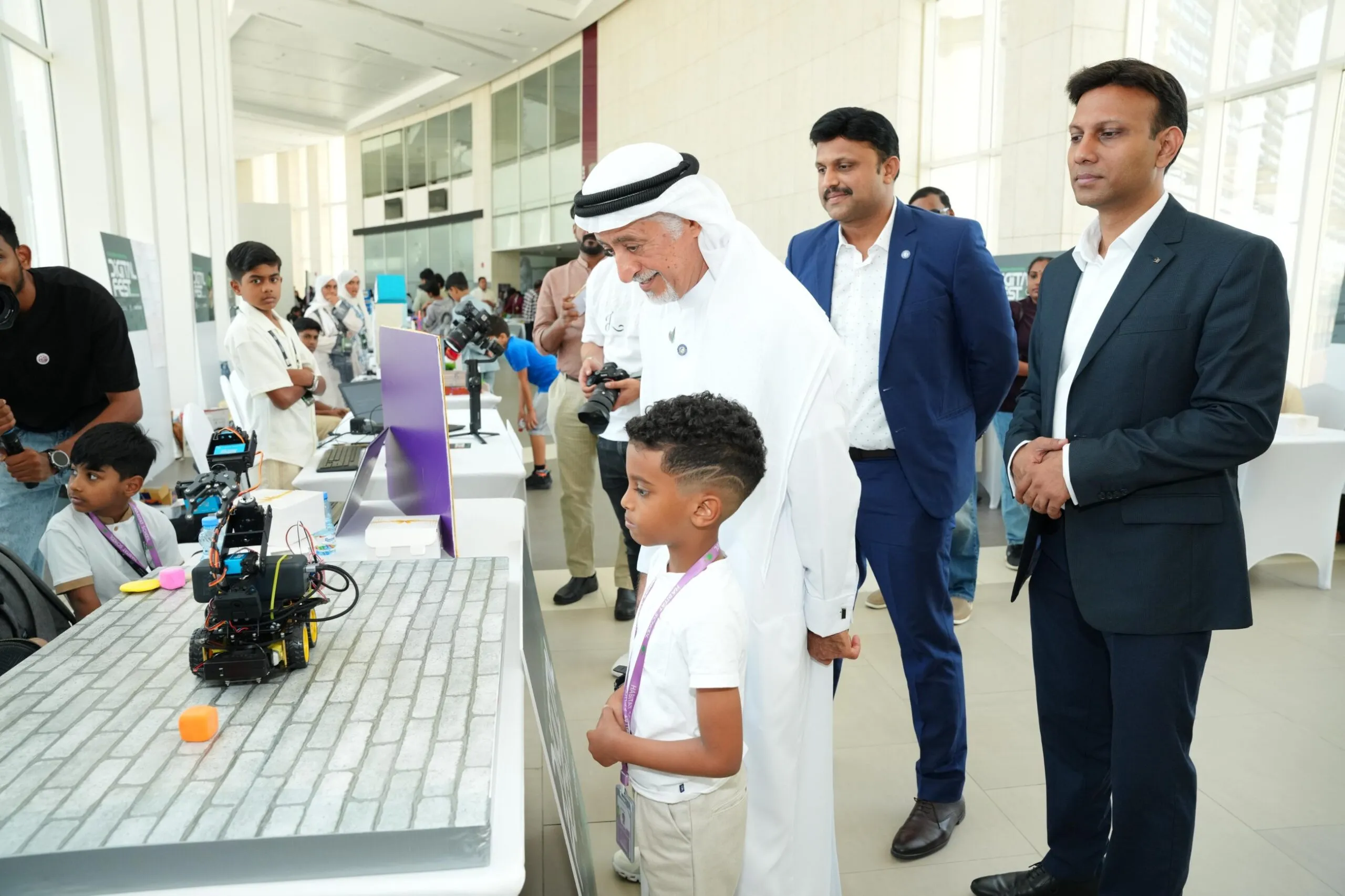 Cyber Square Holds the Region’s Finest Student Technology Exhibition at the University of Dubai