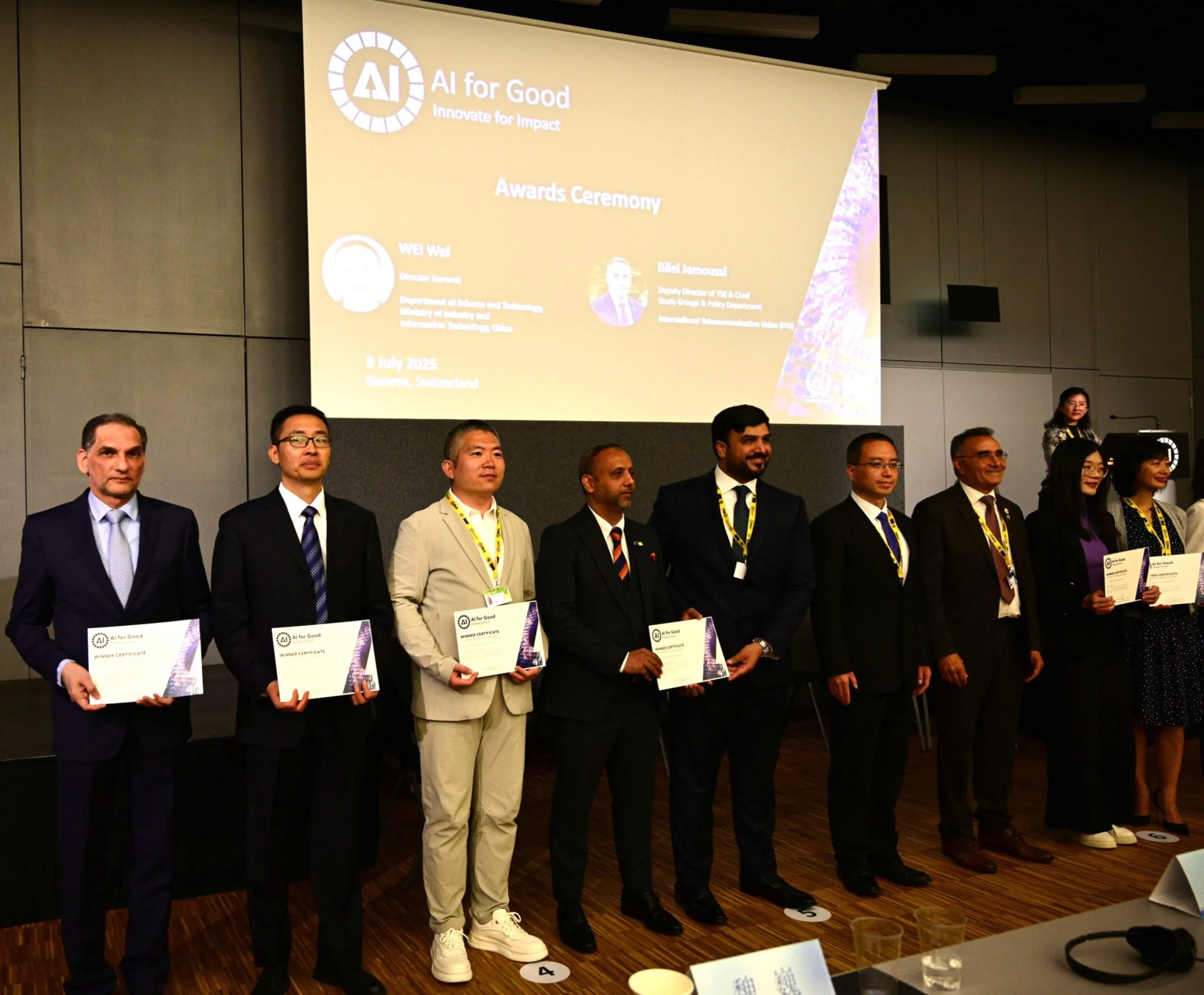 Winner of the ITU Innovation Award Palm and Piano are Celebrated in Dubai Culture