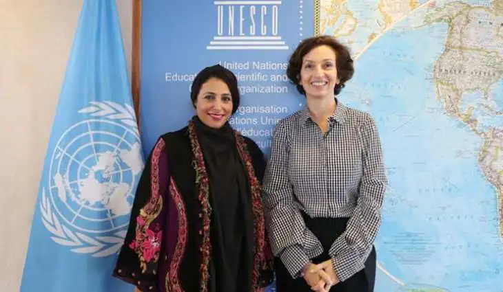 The Unesco Goodwill Ambassador for Education and Book Culture is Sheikha Bodour